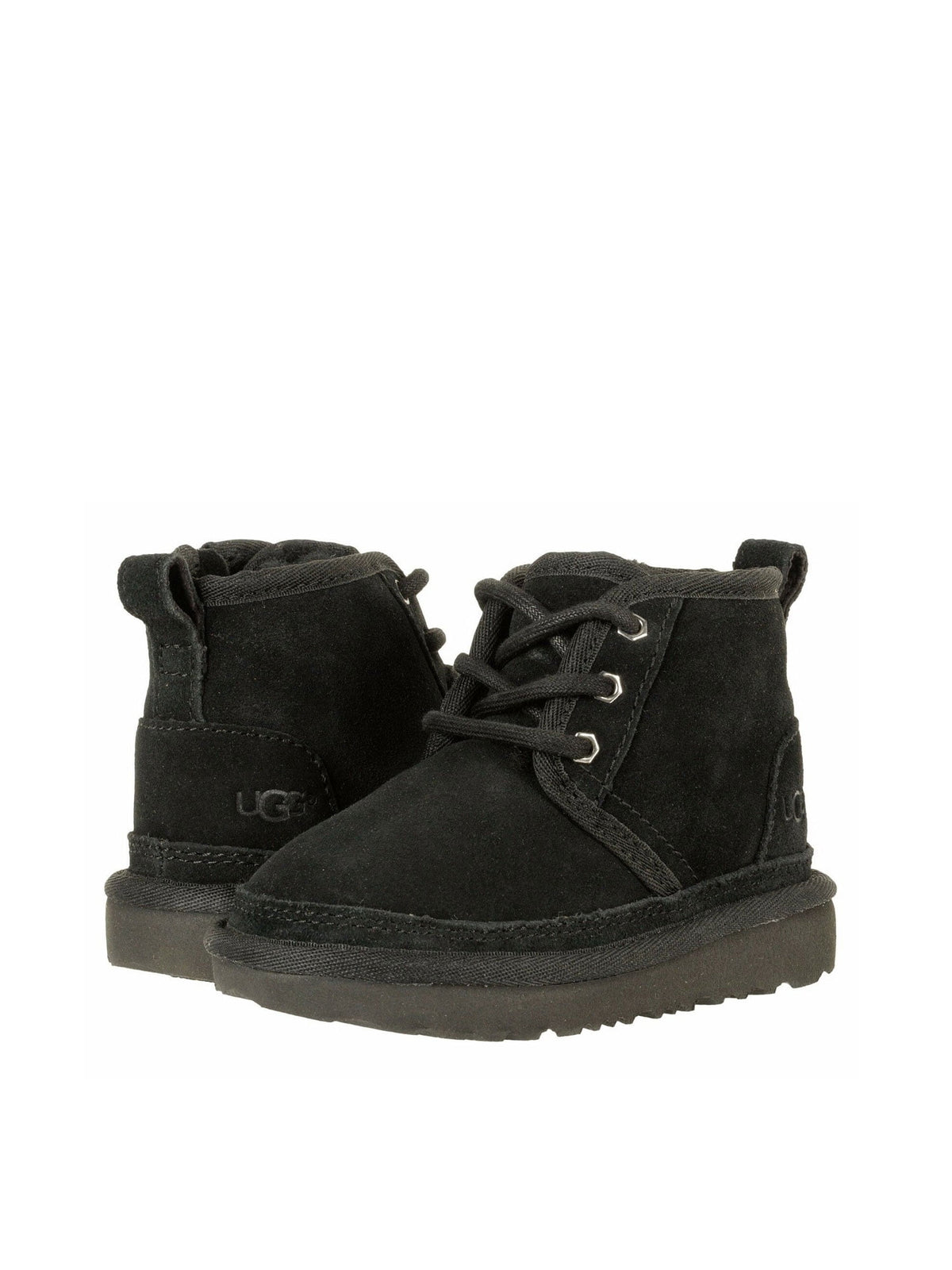 UGG Neumel II Boot Suede Infant/Toddler Shoes Size 10, Color: Black
