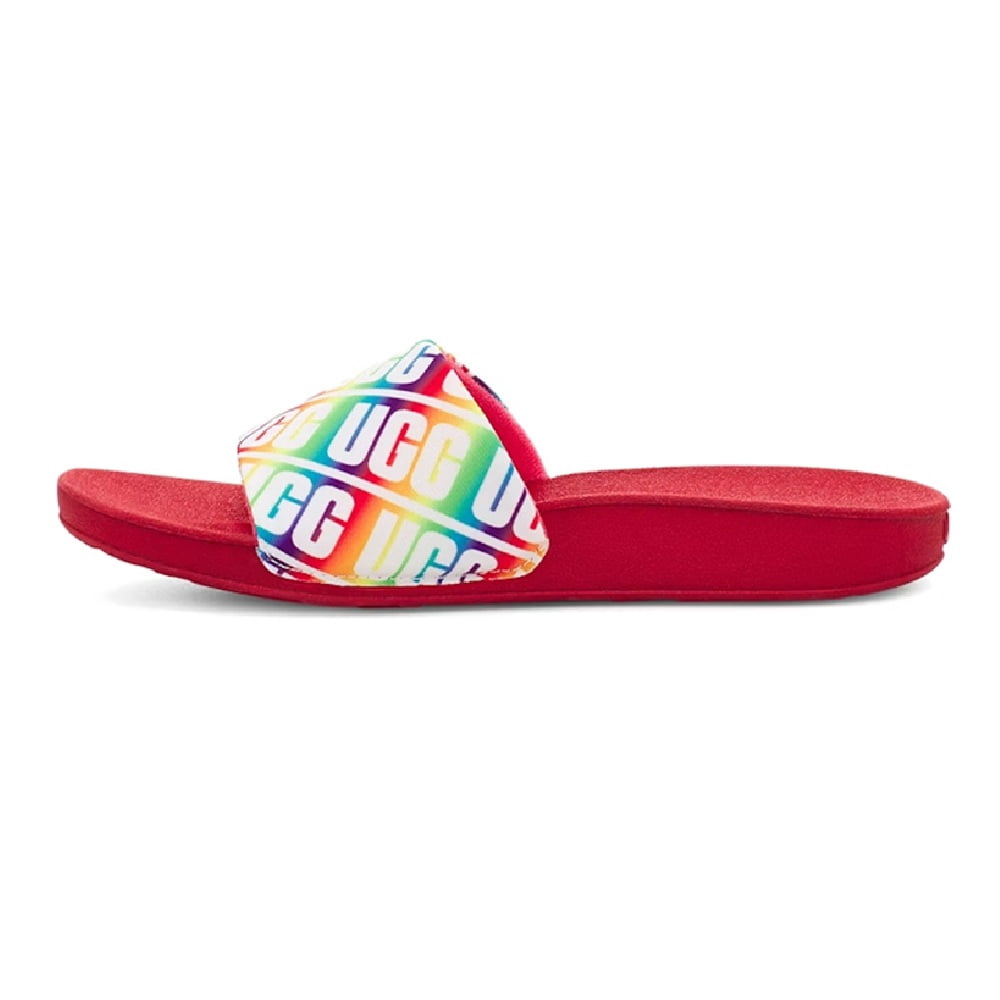 UGG Kids Beach Slide UGG Sandal Little Kid 4-8 Years 13 Little Kid Rainbow