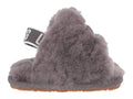 Infant UGG Fluff Yeah Slide Charcoal (1098577I-CHRC) - 3