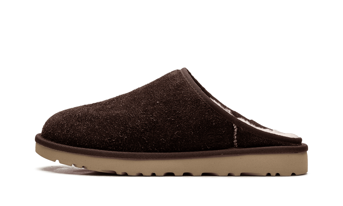 UGG MENS Classic Slip-On Shaggy Suede Slipper "Burnt Cedar" 1153104 BCDR 1153104 BCDR from Stadium Goods