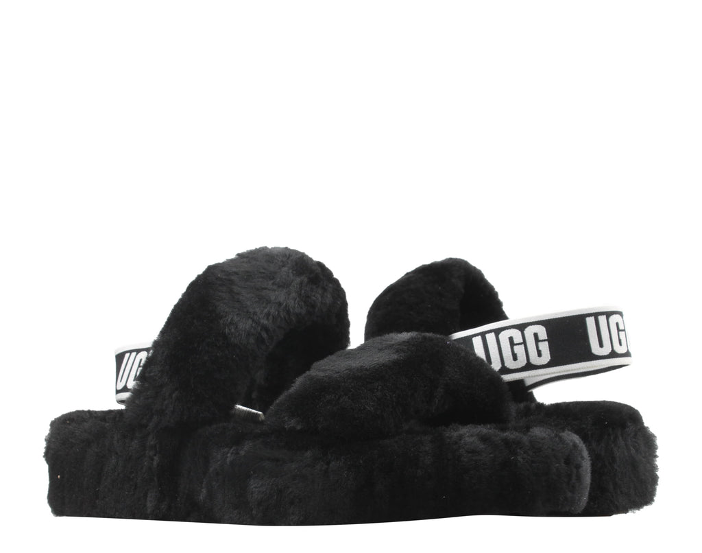 Ugg Women's Oh Yeah in Black, 6 US