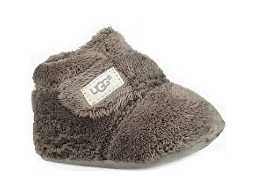 UGG Unisex-Child Bixbee and Lovey Ankle Boot, Charcoal, Size Toddler 4.0