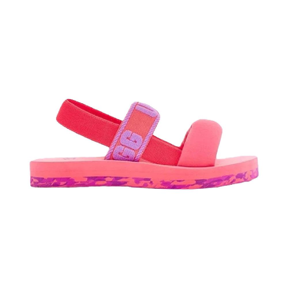 Big Kid's and Little Kid's UGG Zuma Sling Slide Strawberry Sorbet (1117239K-SSPS) - 5