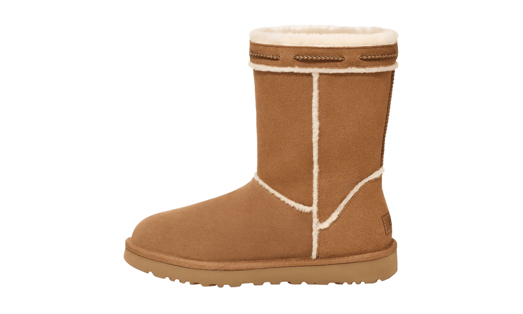 UGG WOMENS CLASSIC SHORT SHEARLING BRAID Womens "Chestnut" 1166752 CHE 1166752 CHE from Stadium Goods