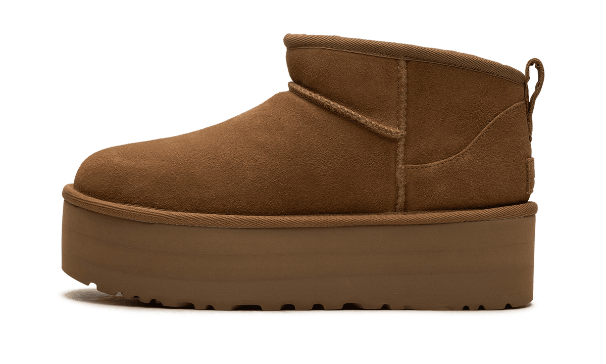 UGG WOMENS CLASSIC ULTRA MINI PLATFORM WMNS "Chestnut" 1135092 CHE from Stadium Goods