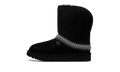 UGG WOMENS Classic Short Crescent Boot Womens "Black" 1161770 BLK 1161770 BLK from Stadium Goods