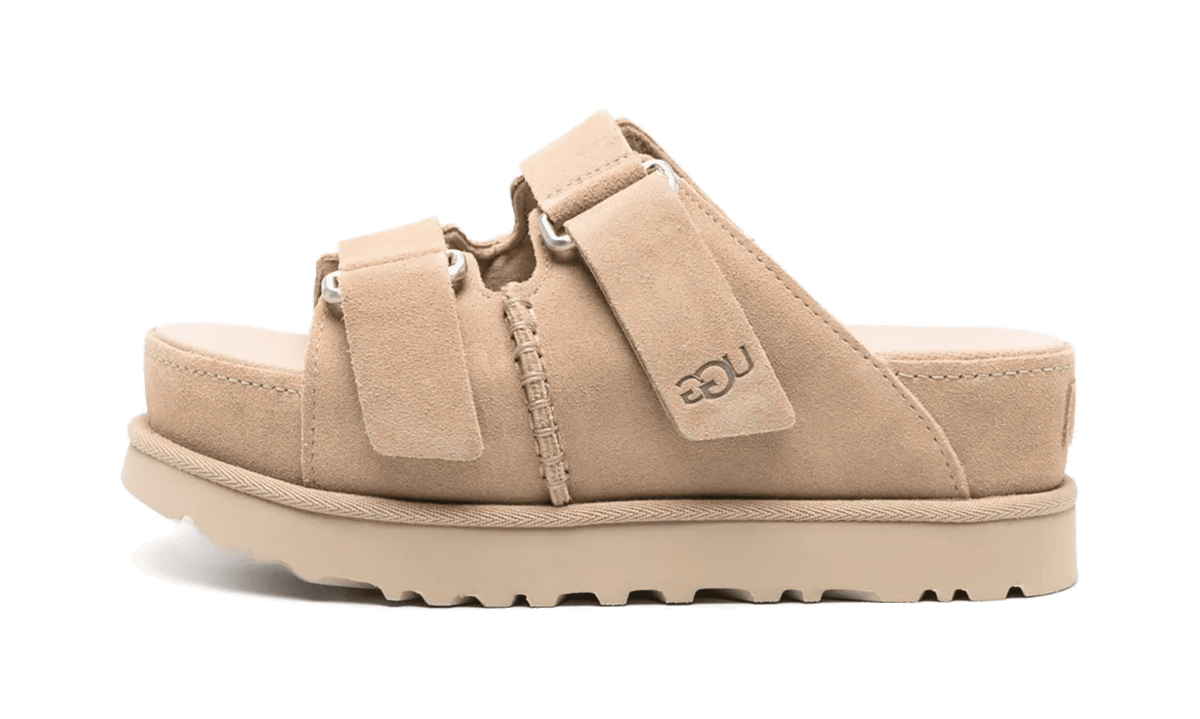 UGG WOMENS Goldenstar Hi Slide Womens "Sand" 1155458 SAN 1155458 SAN from Stadium Goods