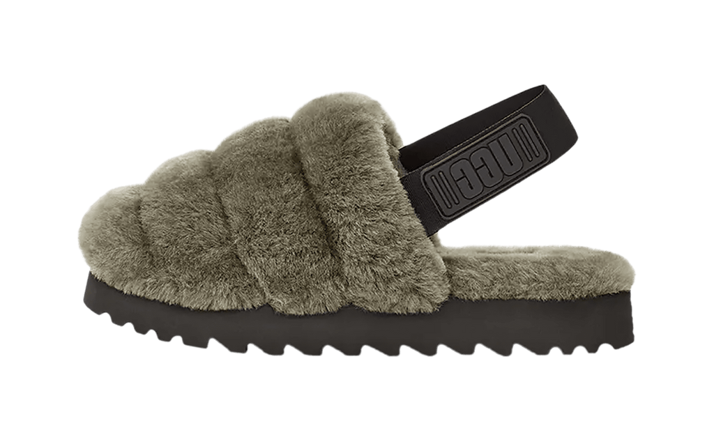 UGG WOMENS SUPER FLUFF SLIPPER Womens "Grey" 1121751 BTOL 1121751 BTOL from Stadium Goods