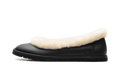 UGG WOMENS Zora Leather Ballet Flat Womens "Black" 1178450 BLK 1178450 BLK from Stadium Goods