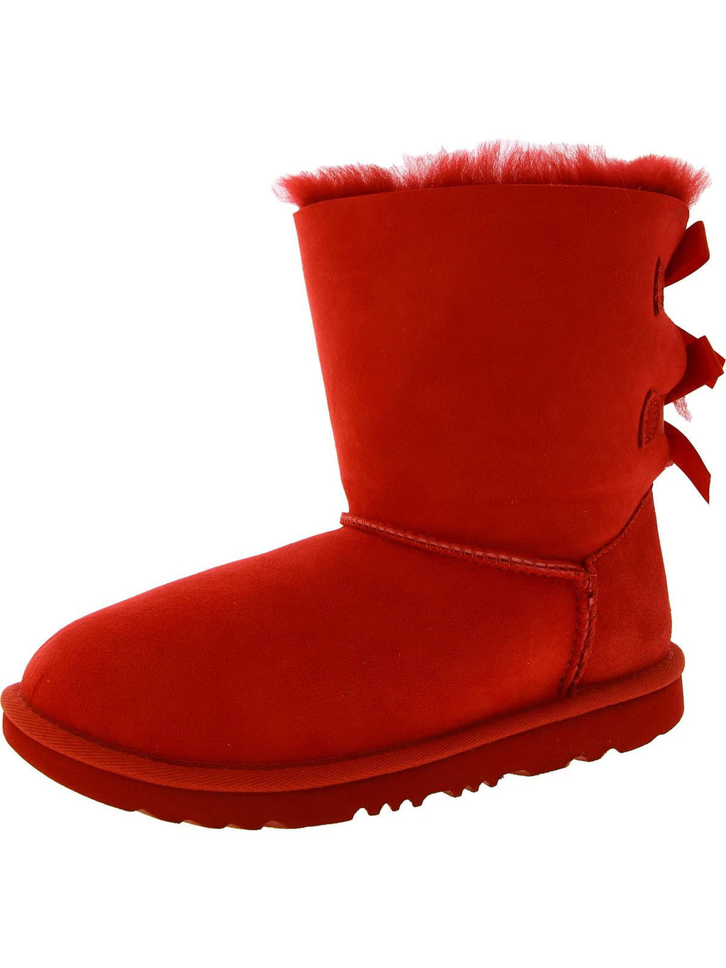 Ugg Girls Bow II Lined Suede Winter Boots