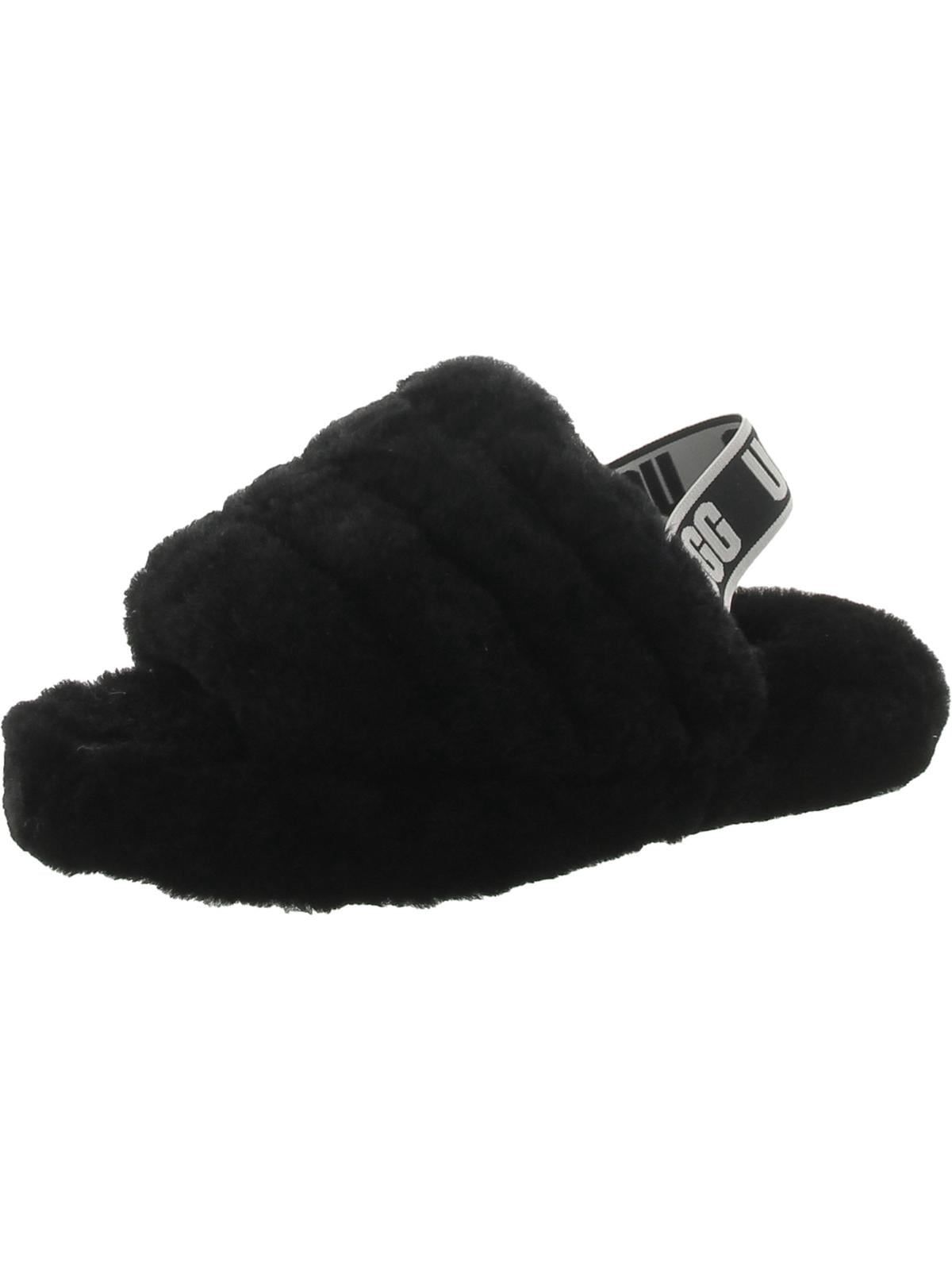 UGG Unisex-Child Fluff Yeah Slide Slipper Big Kid 8-12 Years 5 Big Kid Rock Rose
