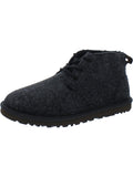 Ugg Womens Refelt Neumel Round Toe Lace-Up Booties