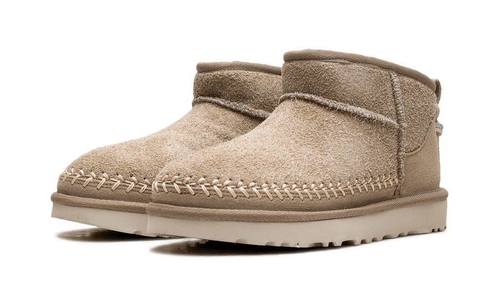 UGG WOMENS Classic Ultra Mini Biarritz Boot Womens "Mustard Seed" 1171538 MDSD 1171538 MDSD from Stadium Goods