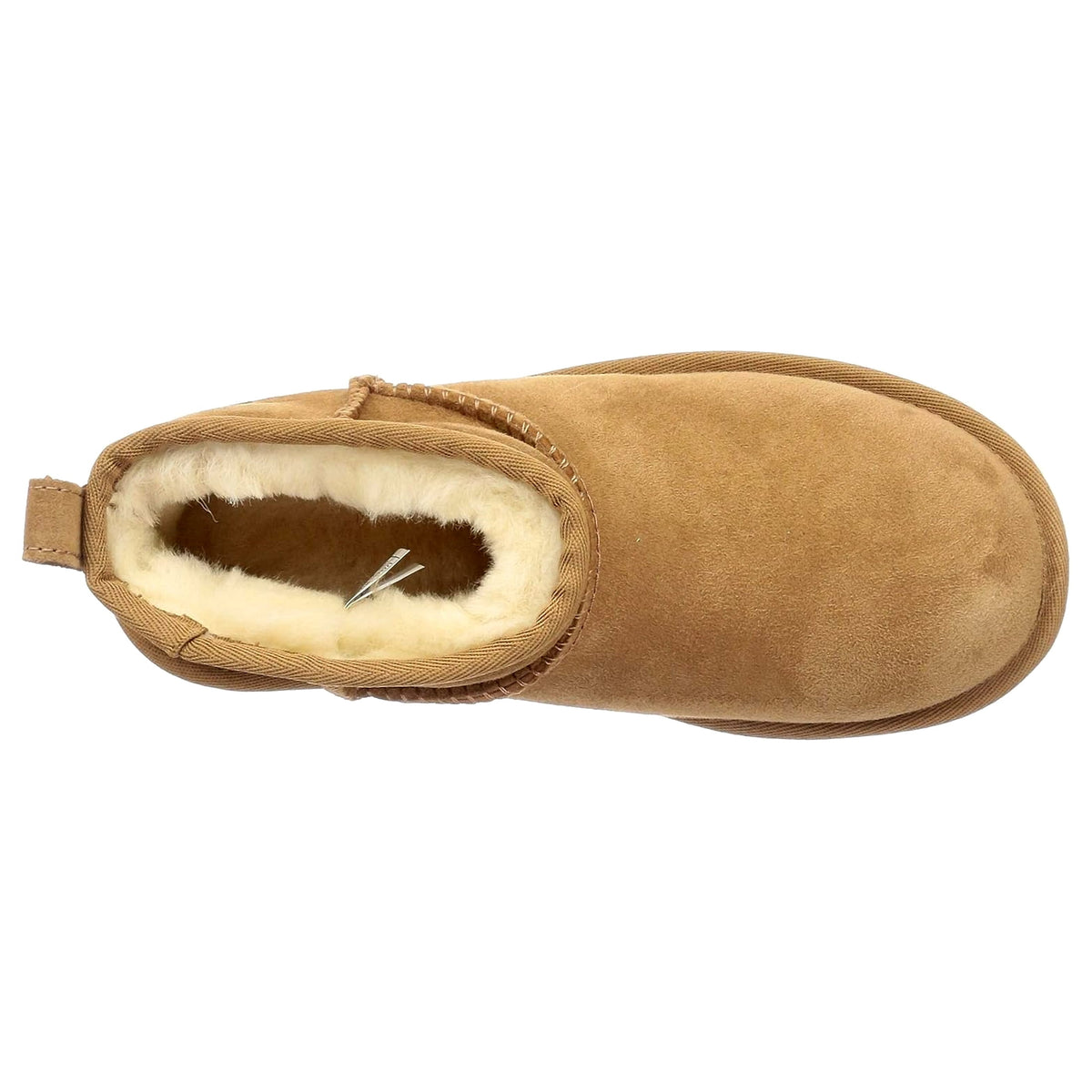 UGG Classic Ultra Mini Boot Suede Womens Shoes Size 10, Color: Chestnut