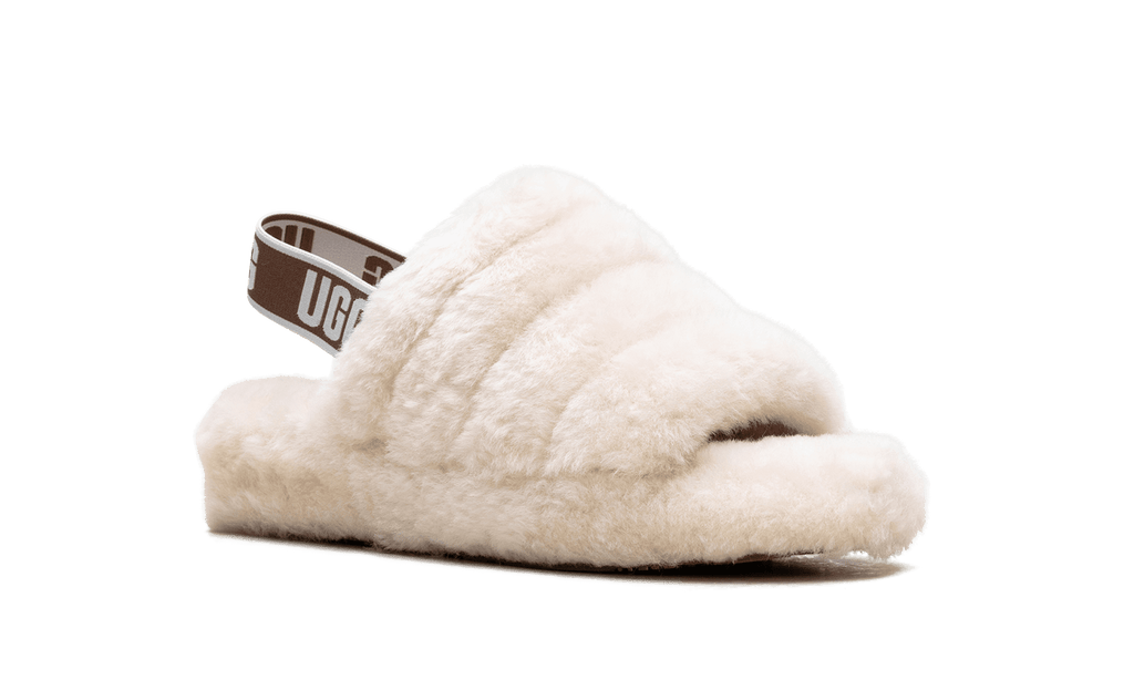 UGG WOMENS Fluff Yeah Slide Womens "Beige" 1095119 NAT 1095119 NAT from Stadium Goods