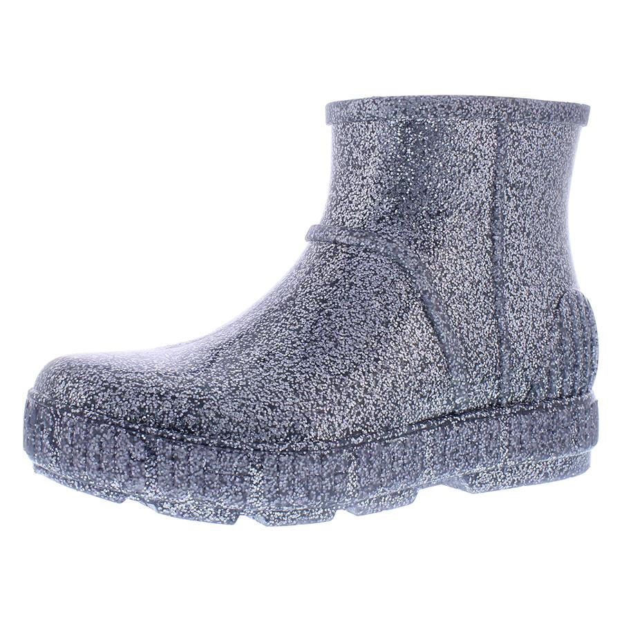 UGG Drizlita Glitter Boot GS Girls Shoes Size 6, Color: Silver