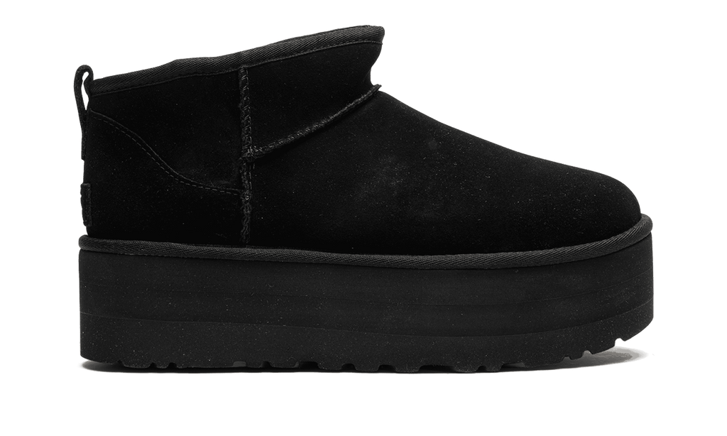UGG WOMENS CLASSIC ULTRA MINI PLATFORM Womens "Black" 1135092 BLK 1135092 BLK from Stadium Goods