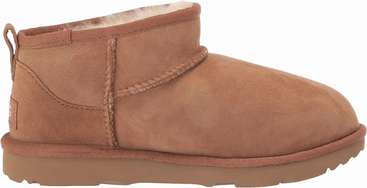 UGG Women's Fluff Yeah Slides Sheepskin Insole & Upper Slippers, 1095119 (Natural, 9)