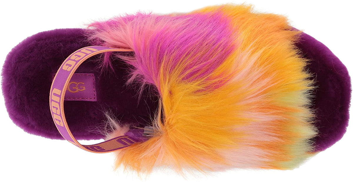 Big Kid's and Little Kid's UGG Fluff Yeah Berrylicious (1120033K-BYLC) - 2