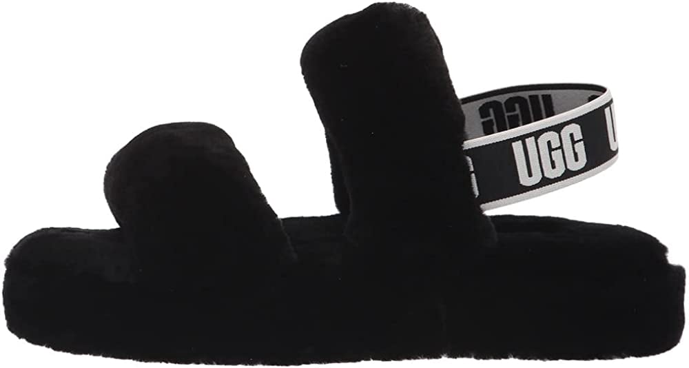 UGG Big Kids' Oh Yeah in Black, 2 US
