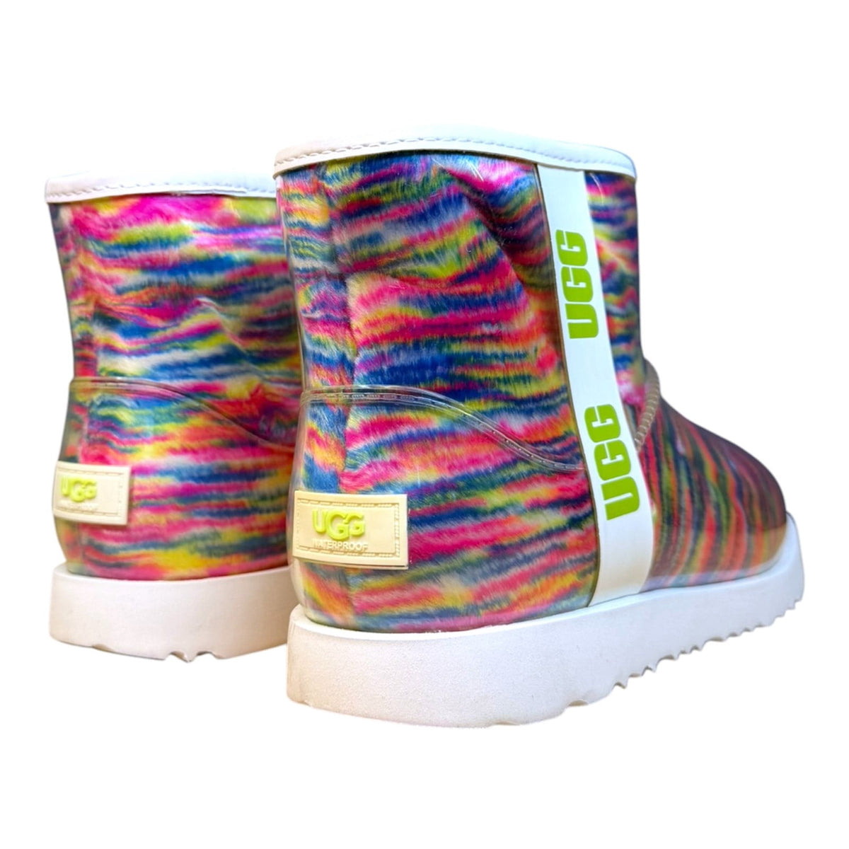 Ugg Kids' Classic Clear Mini Pixelate Boots