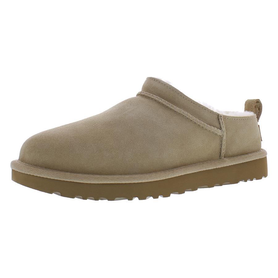 UGG Classic Micro Boot Suede Womens Shoes Size 6, Color: Sand