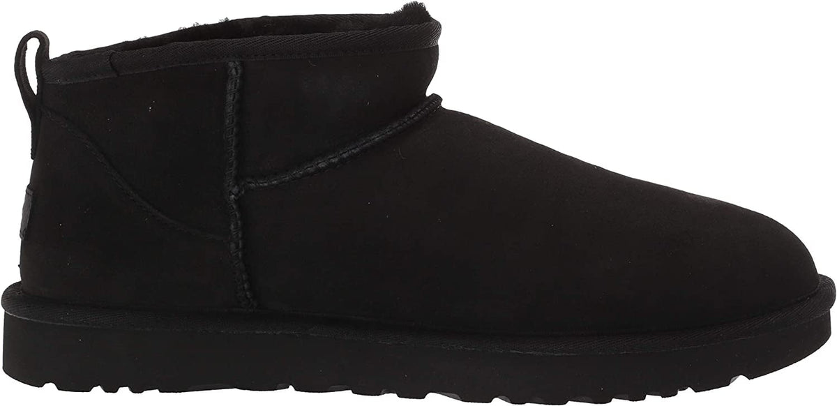 UGG Womens Classic Ultra Mini Boot Black - 1116109-BLK BLACK