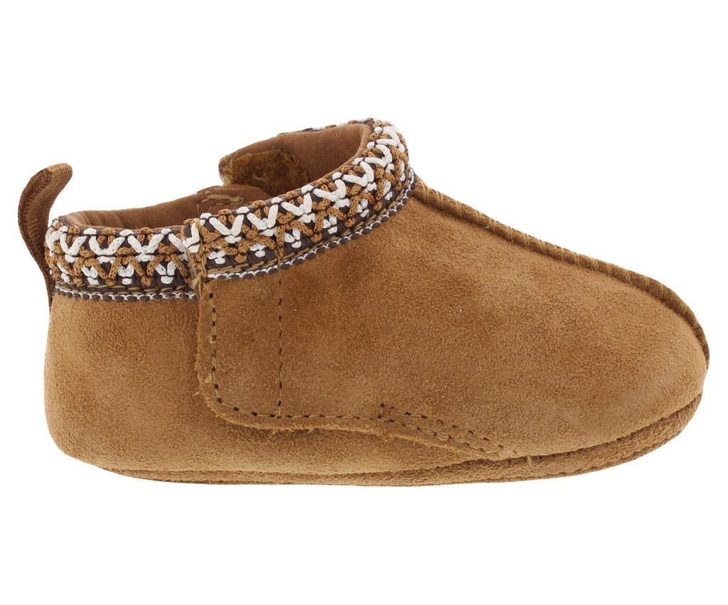 UGG Tasman Suede Infant/Toddler Shoes Size 2/3, Color: Chesnut