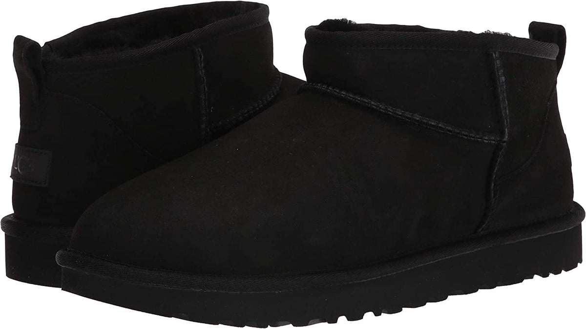 UGG Womens Classic Ultra Mini Boot Black - 1116109-BLK BLACK