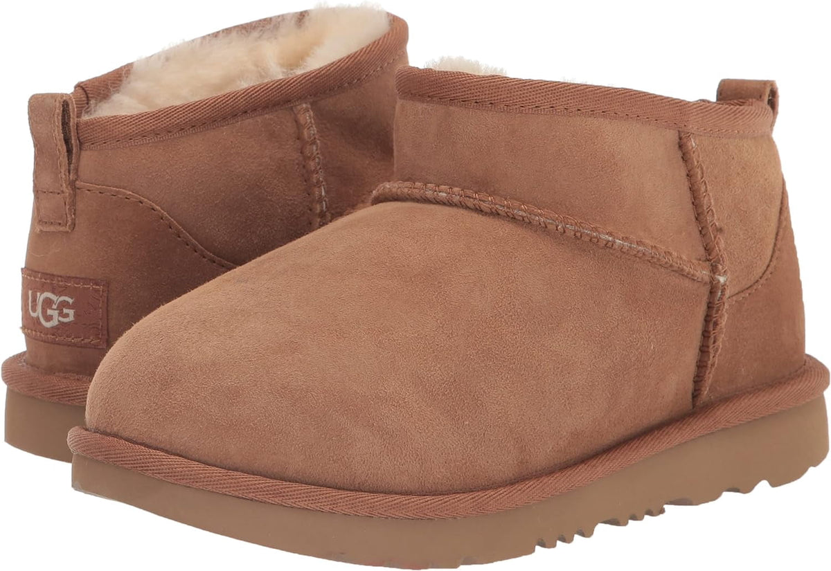 UGG Women's Fluff Yeah Slides Sheepskin Insole & Upper Slippers, 1095119 (Natural, 9)
