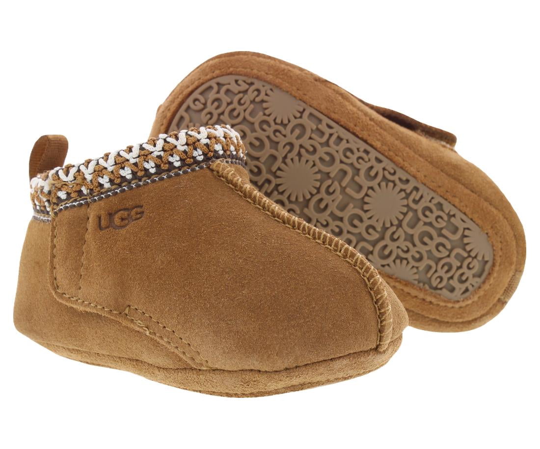 UGG Tasman Suede Infant/Toddler Shoes Size 2/3, Color: Chesnut