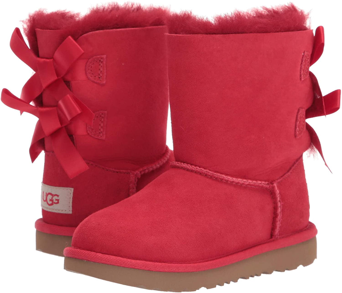 Toddler's UGG Bailey Bow II Ribbon Red (1017394T-RBRD) - 7