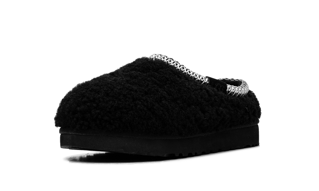 UGG WOMENS Tasman Maxi Curly Slipper Womens "Black" 1158356 BLK 1158356 BLK from Stadium Goods