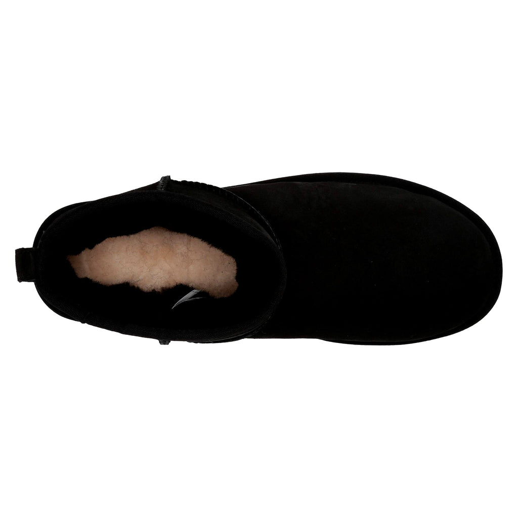 UGG Womens Classic Ultra Mini Boot Black - 1116109-BLK BLACK