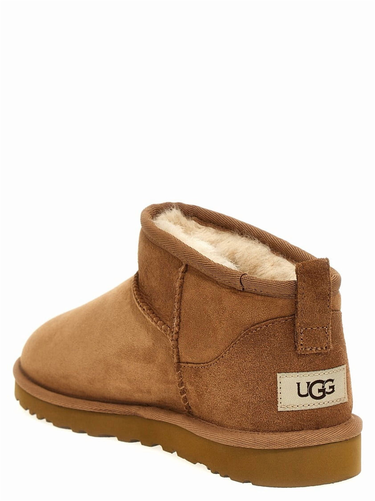 UGG Classic Ultra Mini Boot Suede Womens Shoes Size 10, Color: Chestnut