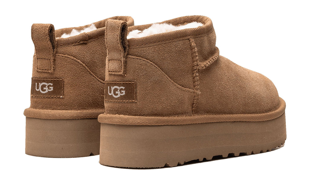 UGG GRADE SCHOOL Classic Ultra Mini Platform Boot GS "Chestnut" 1157791K CHE 1157791K CHE from Stadium Goods