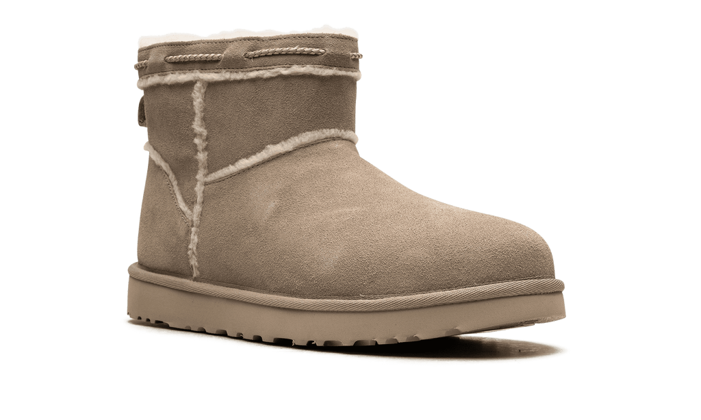 UGG WOMENS Classic Mini Shearling Braid Womens "Dune" 1166751 DUNE 1166751 DUNE from Stadium Goods