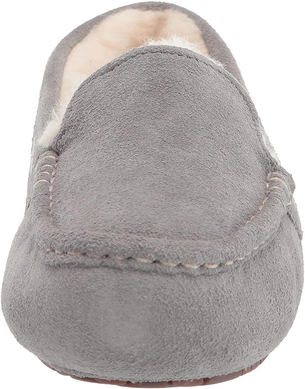 UGG Womens Ansley Slipper 6 Wide Light Grey