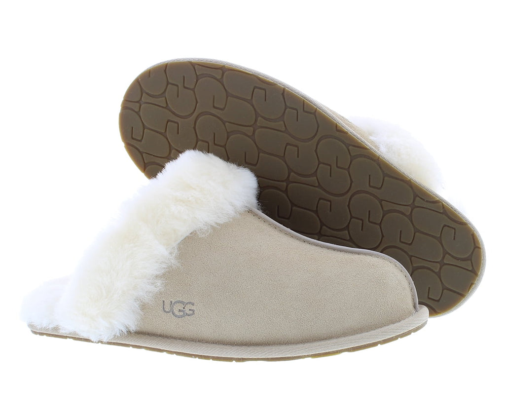UGG Scuffette II Suede Womens Shoes Size 6, Color: Sand
