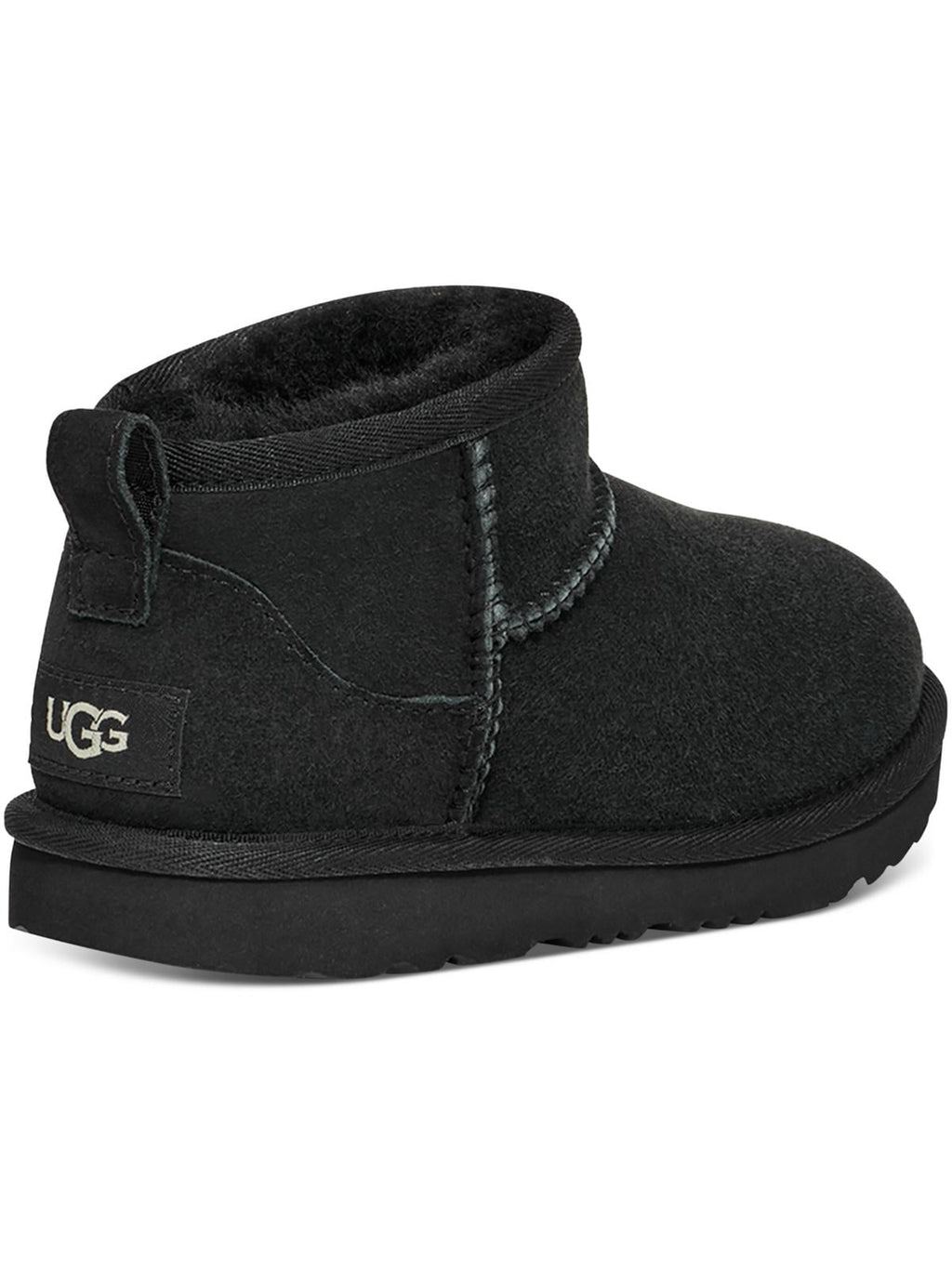 Ugg Girls CLASSIC ULTRA MINI Leather Little Kids Winter & Snow Boots