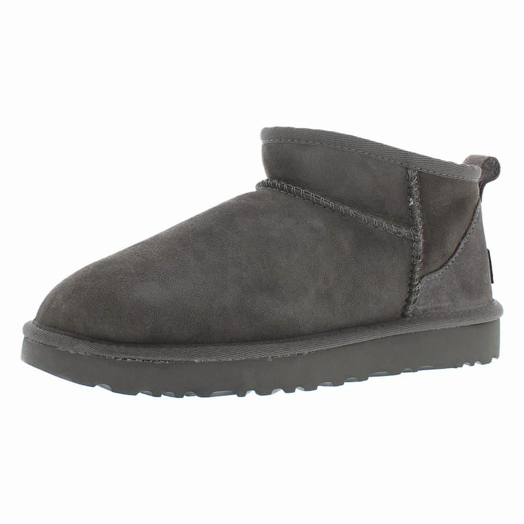 Womens Ugg Classic Mini Shoe Size: 11 Grey Boots