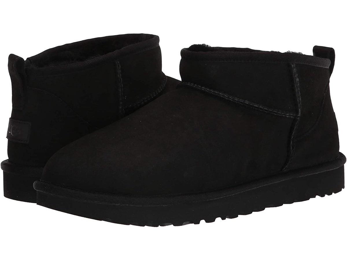 UGG Womens Classic Ultra Mini Boot Black - 1116109-BLK BLACK
