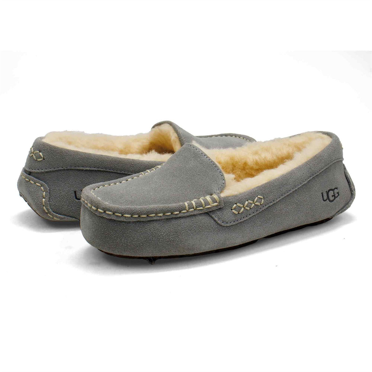 Ugg Women's Ansley Slippers, Light Grey,9 W US