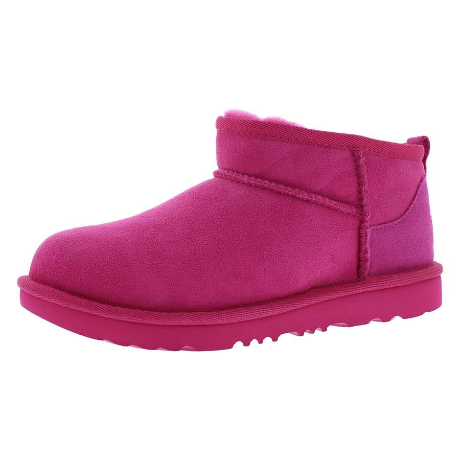 UGG Classic Ultra Mini Boot PS Girls Shoes Size 1, Color: Pink