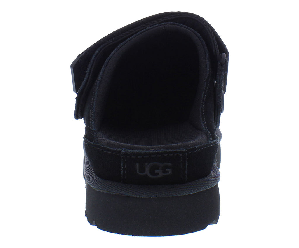 UGG Goldenstar Clog Suede Womens Shoes Size 7, Color: Black