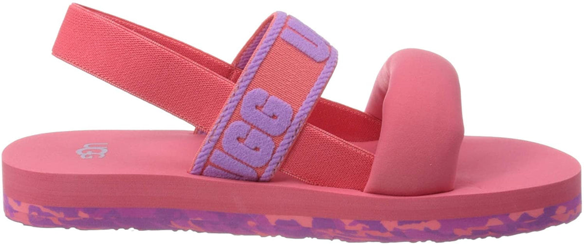 Big Kid's and Little Kid's UGG Zuma Sling Slide Strawberry Sorbet (1117239K-SSPS) - 5