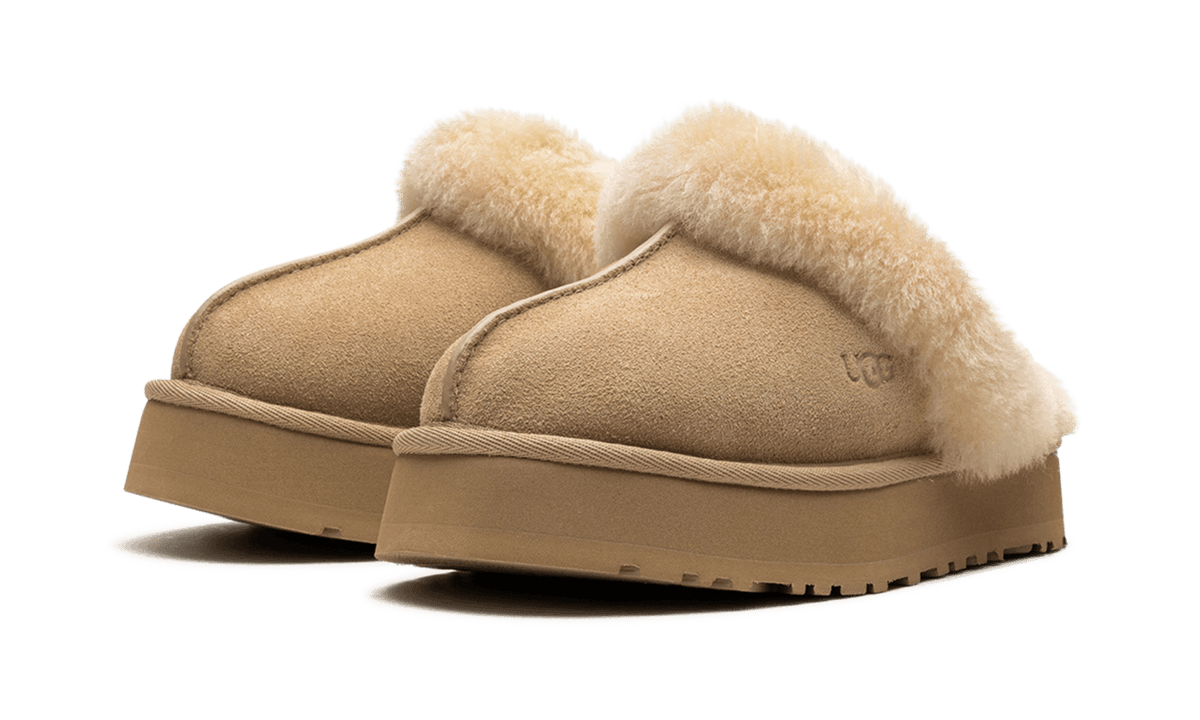 UGG WOMENS Disquette Slipper Womens "Sand" 1122550 SAN 1122550 SAN from Stadium Goods