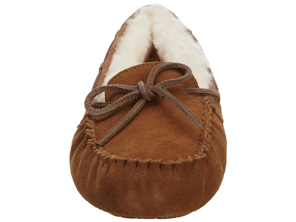 Ugg Girls Dakota Moccasin Slippers, Chestnut,13 M US